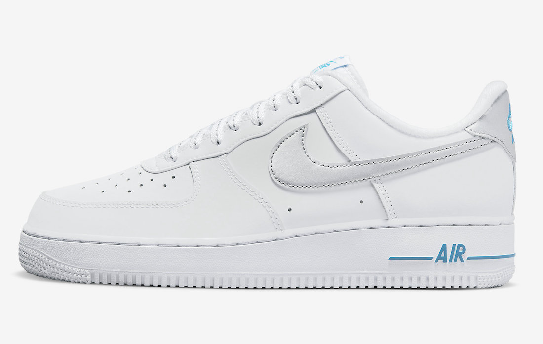 Nike Air Force 1 Low White Silver DR0142-100 Release Date