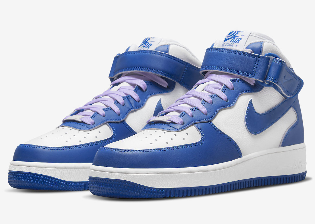 Nike Air Force 1 Mid Blue White DX3721-100 Release Date