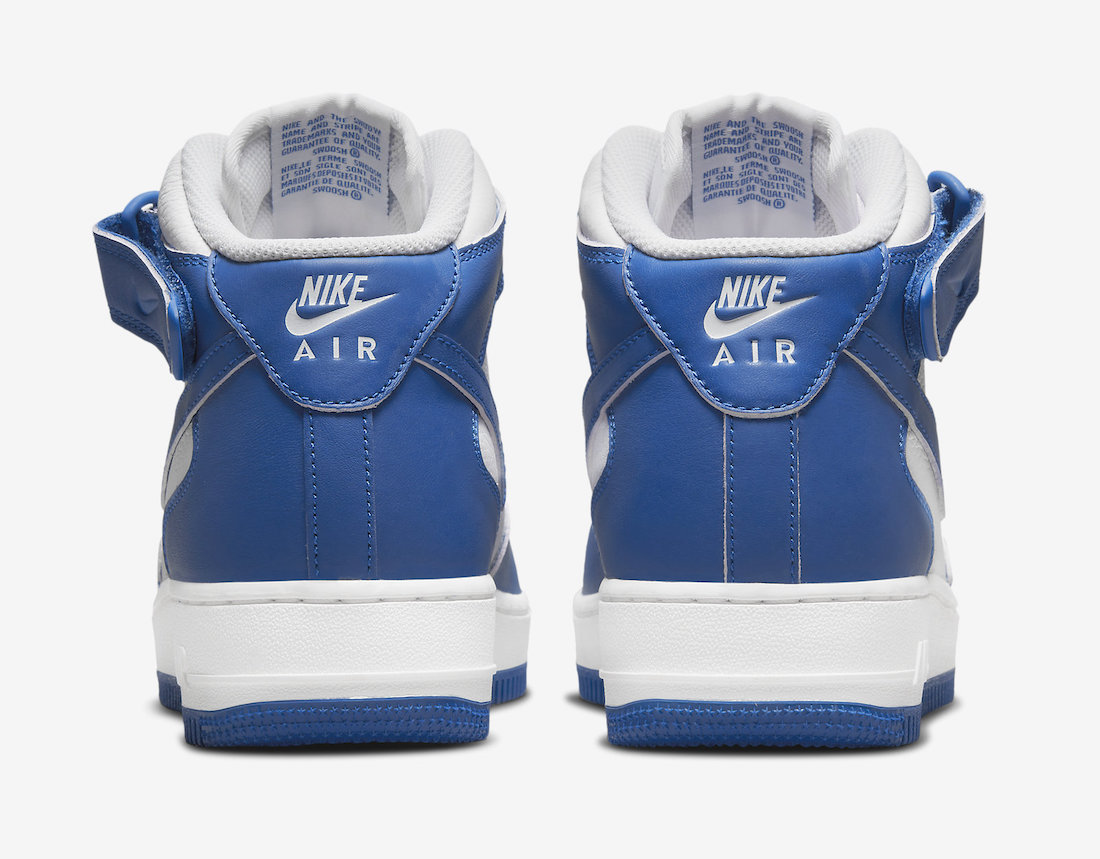 Nike Air Force 1 Mid Blue White DX3721-100 Release Date