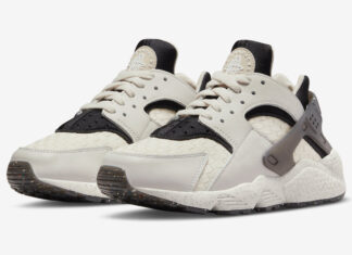 耐克Air Huarache Next Nature出现在米色和黑色中