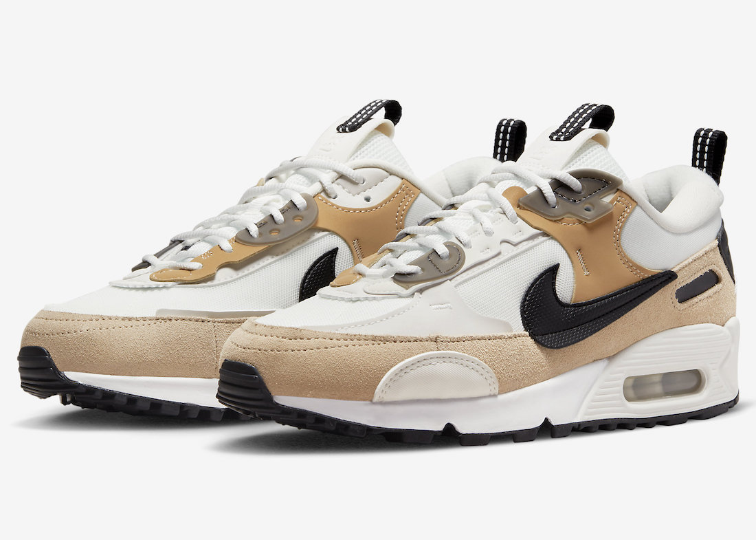 Nike Air Max 90 Futura White Tan Black DM9922-002 Release Date