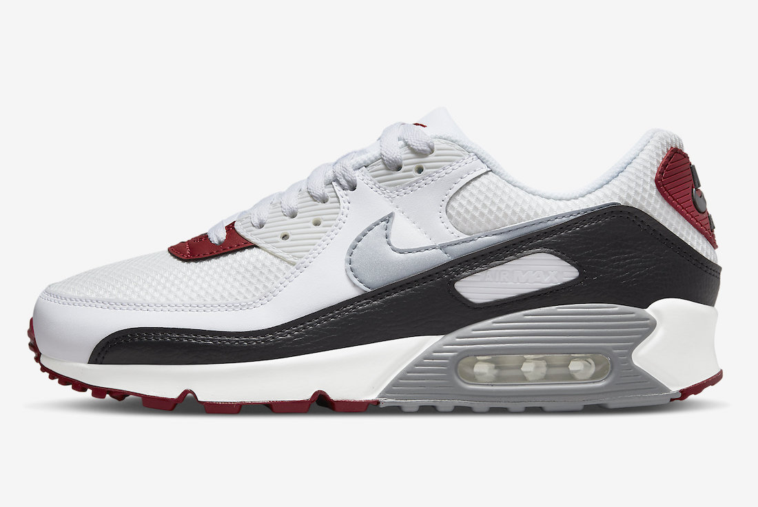 Nike Air Max 90 Photon Dust Particle Grey Varsity Red DO8902-001 Release Date