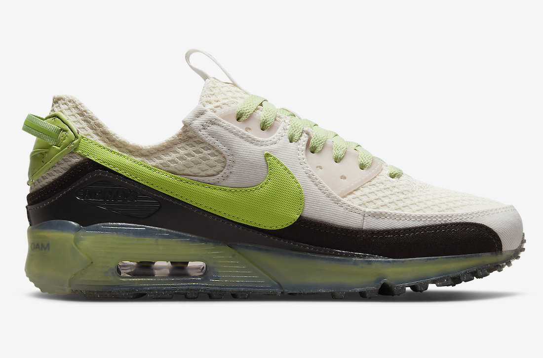 Nike Air Max 90 Terrascape Phantom Vivid Green Olive Aura DM0033-001 Release Date