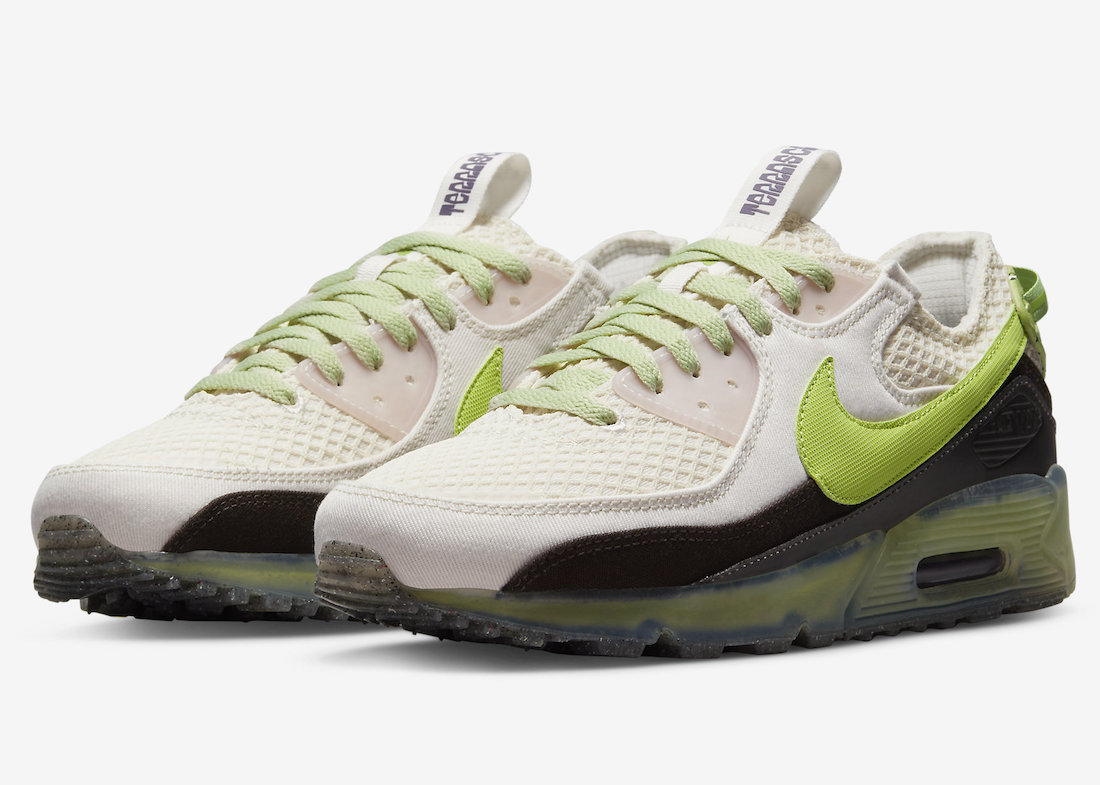 Nike Air Max 90 Terrascape Phantom Vivid Green Olive Aura DM0033-001 Release Date