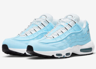 2022年夏季的Nike Air Max 95 “大学蓝”。