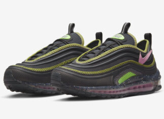 耐克Air Max 97 Terrascape黑底粉红点版曝光