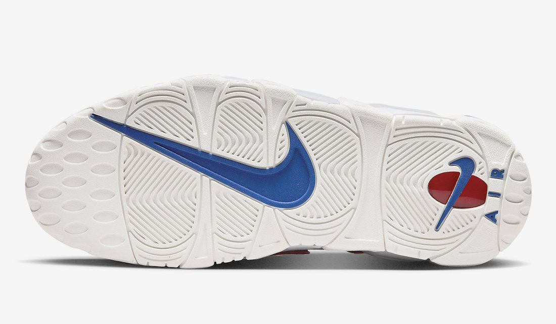 Nike Air More Uptempo White Red Blue DX2662-100 Release Date