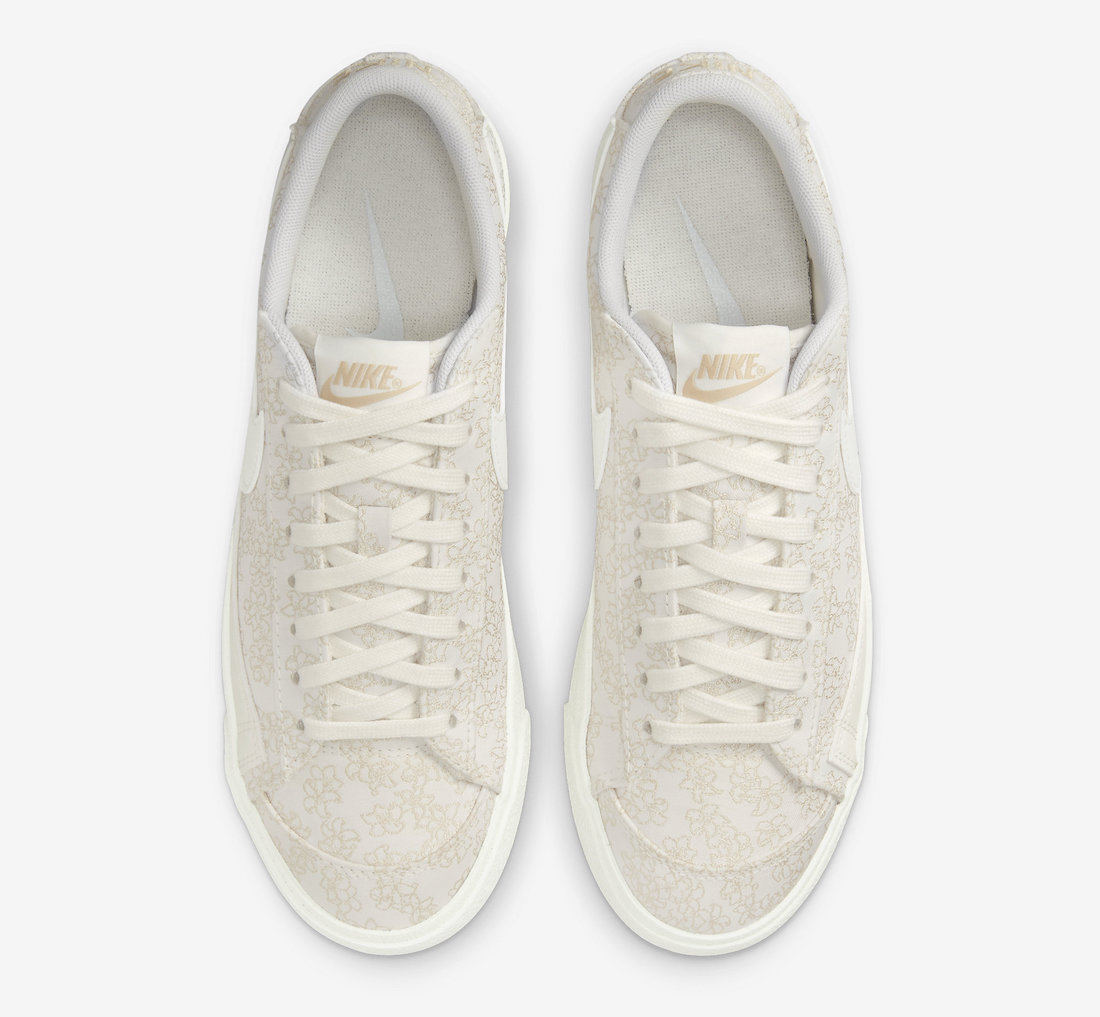 Nike Blazer Low Flower DR9955-100 Release Date