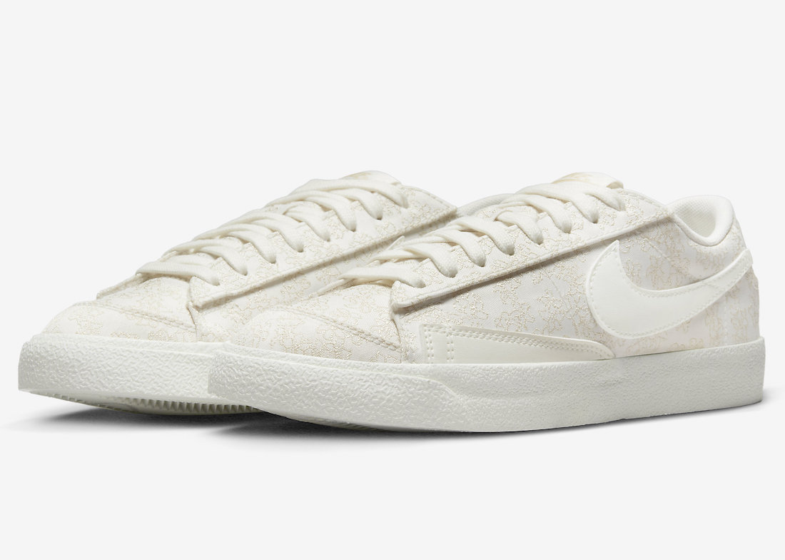 Nike Blazer Low Flower DR9955-100 Release Date