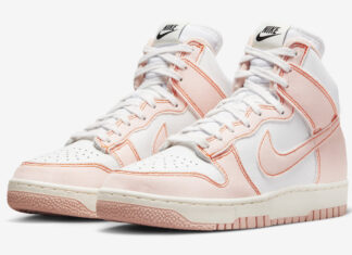 耐克Dunk High 1985 “Arctic Orange “的官方照片