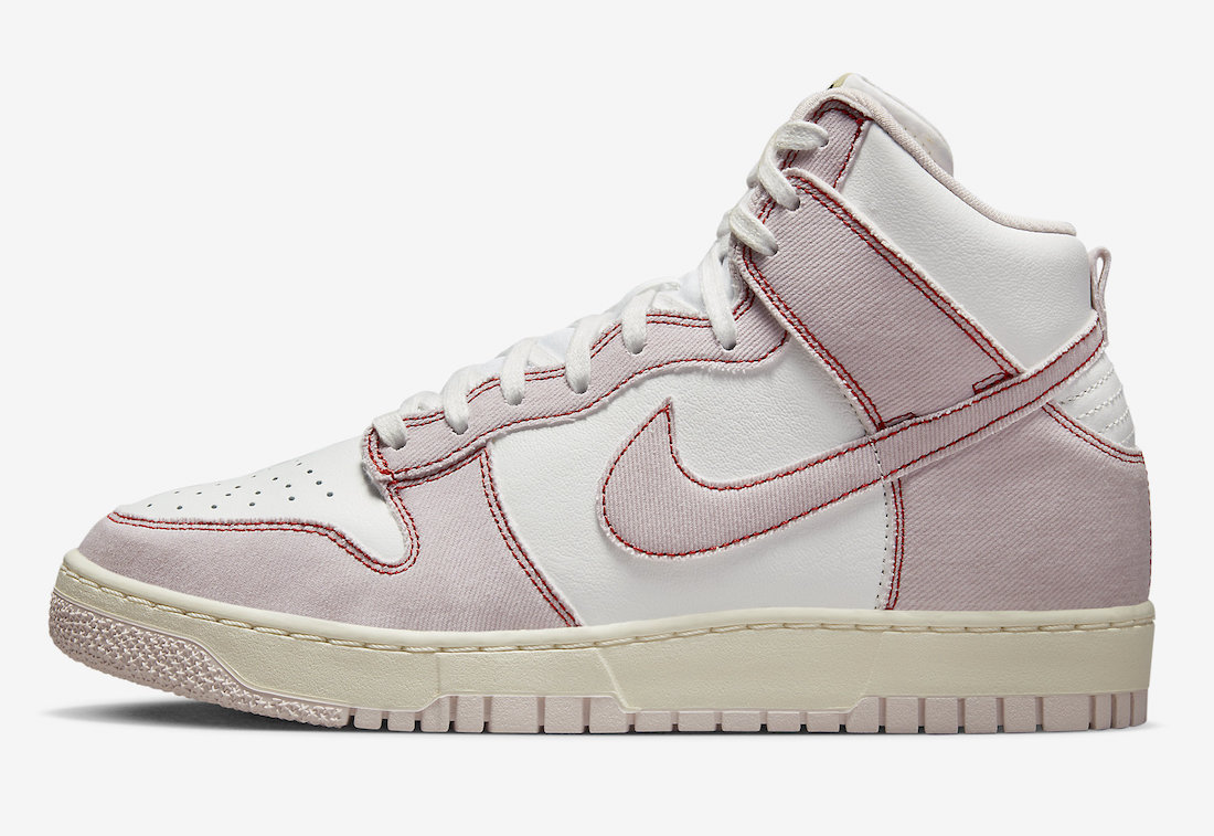 Nike Dunk High 1985 Pink Denim DQ8799-100 Release Date