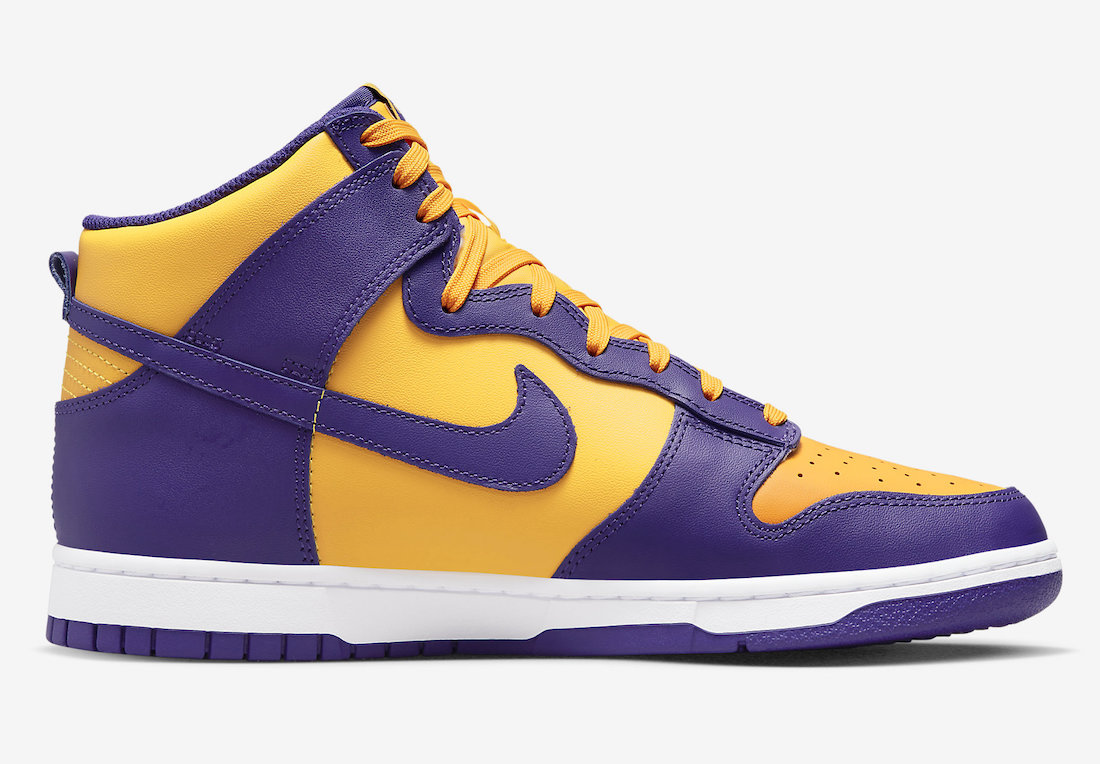 Nike Dunk High Lakers Court Purple DD1399-500 Release Date