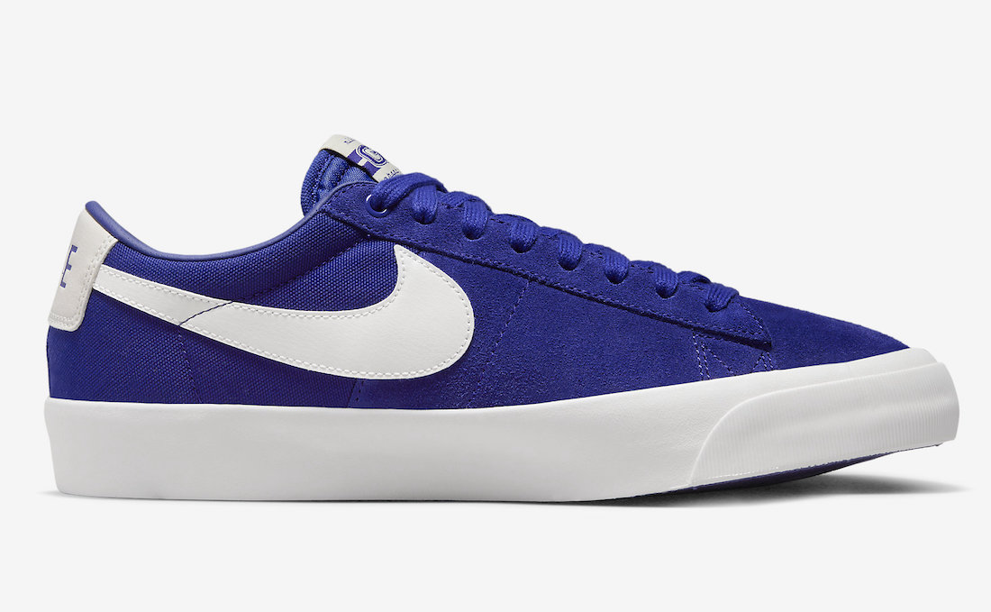 Nike SB Blazer Low GT Blue White DR9103-400 Release Date