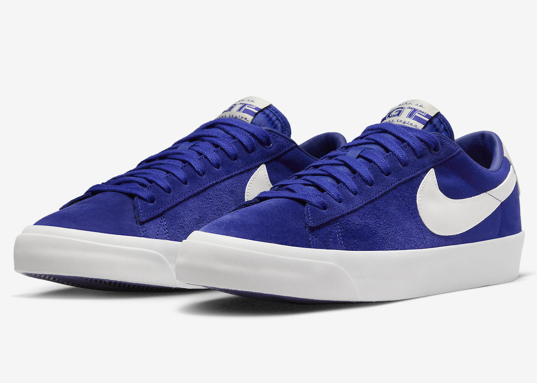 Nike SB Blazer Low GT Blue White DR9103-400 Release Date