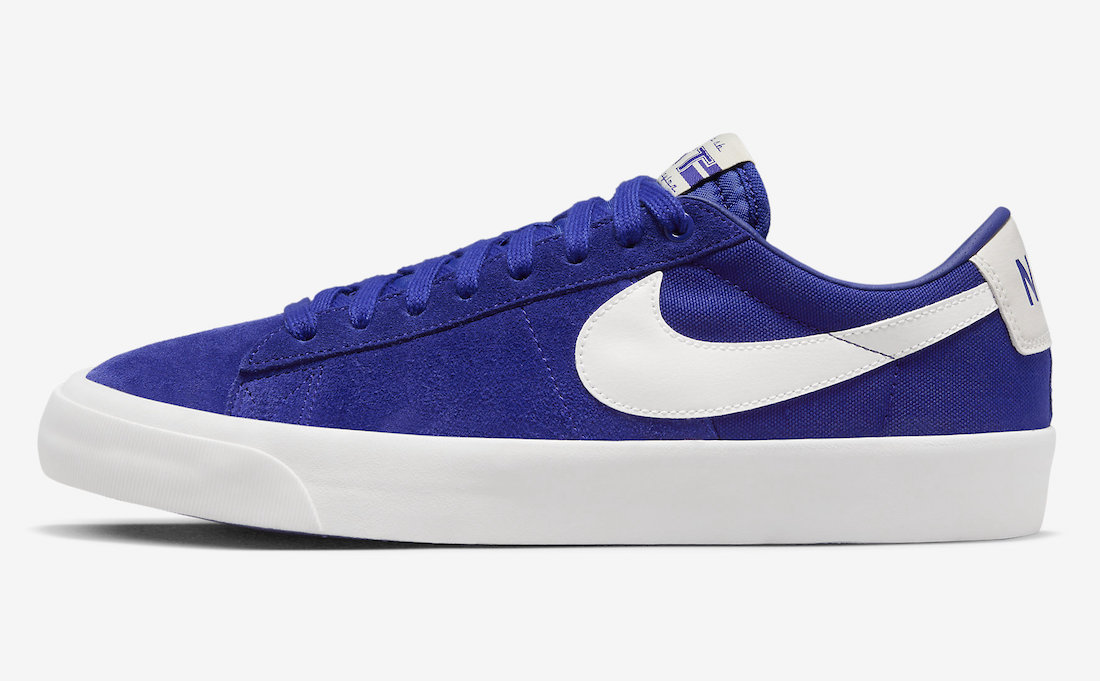 Nike SB Blazer Low GT Blue White DR9103-400 Release Date