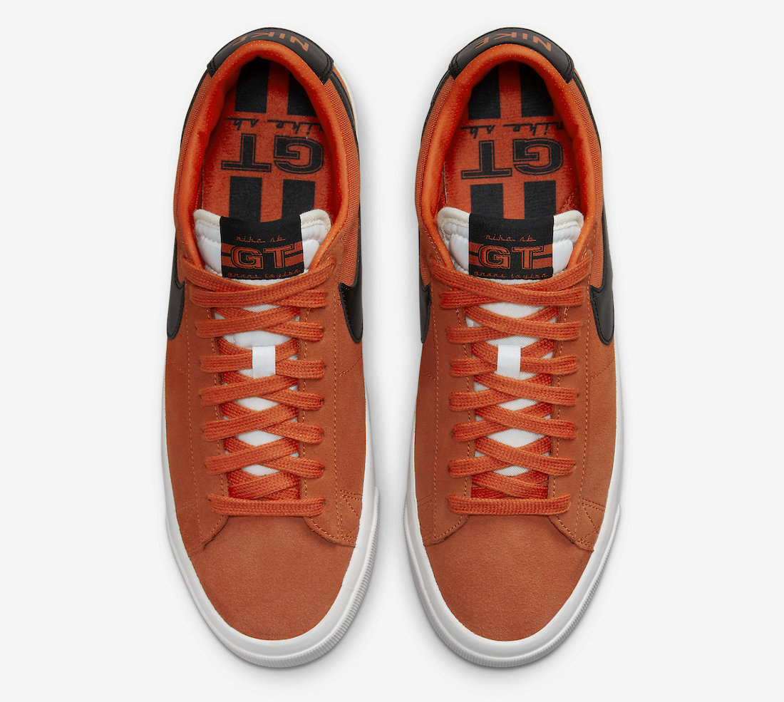 Nike SB Blazer Low GT Orange Black DR9103-800 Release Date