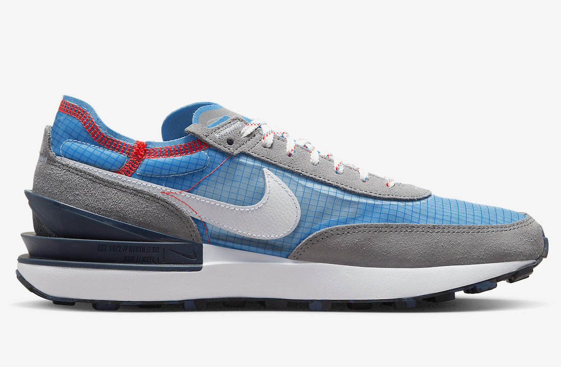 Nike Waffle One Blue Grey DX3736-001 Release Date