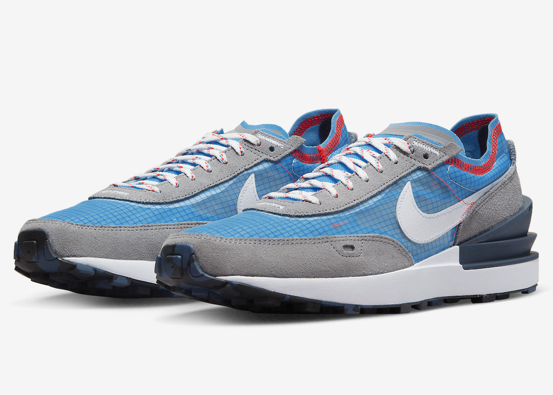 Nike Waffle One Blue Grey DX3736-001 Release Date