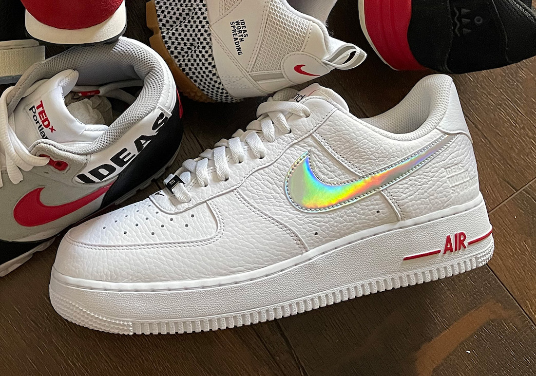 TEDxPortland Nike Air Force 1 Low 10th Anniversary Release Date