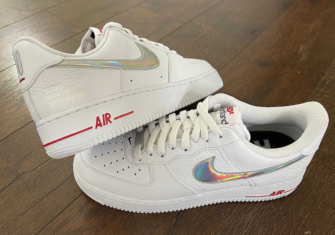 TEDxPortland Nike Air Force 1 Low 10th Anniversary Release Date