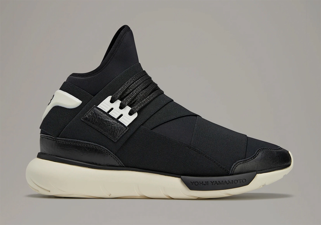 adidas Y-3 Qasa High Black White B35673 Release Date