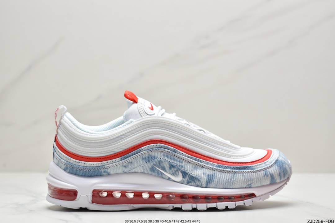 耐克 Nike Air Max 97 全掌气垫跑步鞋 DV2180-900