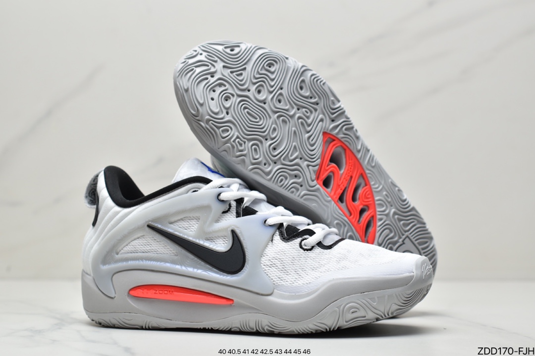 篮球鞋, 实战篮球鞋, Zoom, NIKE, KD15 - Nike Zoom KD15淡蓝绿 全新的 Zoom KD 15低帮实战篮球鞋