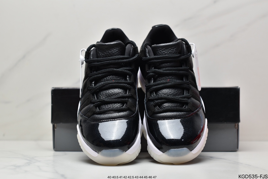 篮球鞋, Nike Air, Bred, AJ11, Aj1, Air Jordan 11, Air Jordan 1, Air Jordan - 耐克Nike Air Jordan 11 Retro Low"Concord Bred"低帮篮球鞋“ 黑红康扣黑白红”AV2187-001