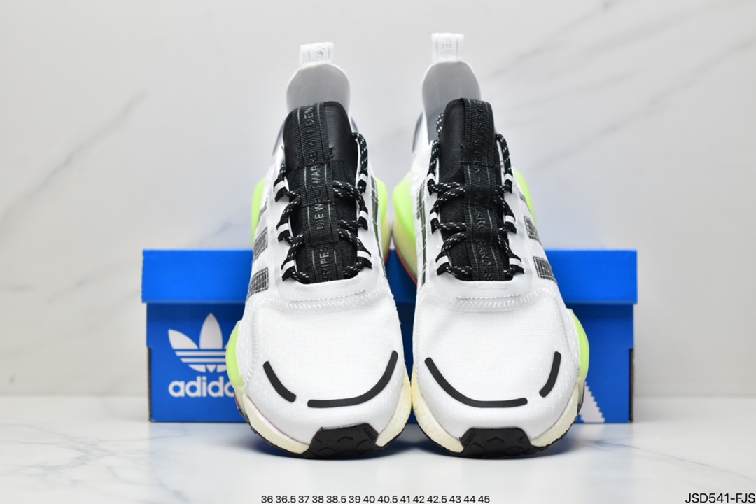 运动跑鞋, 跑鞋, 爆米花, Boost, Adidas - Adidas 阿迪达斯 NMD_V3 Boost 爆米花超弹中底 针织网面运动跑鞋