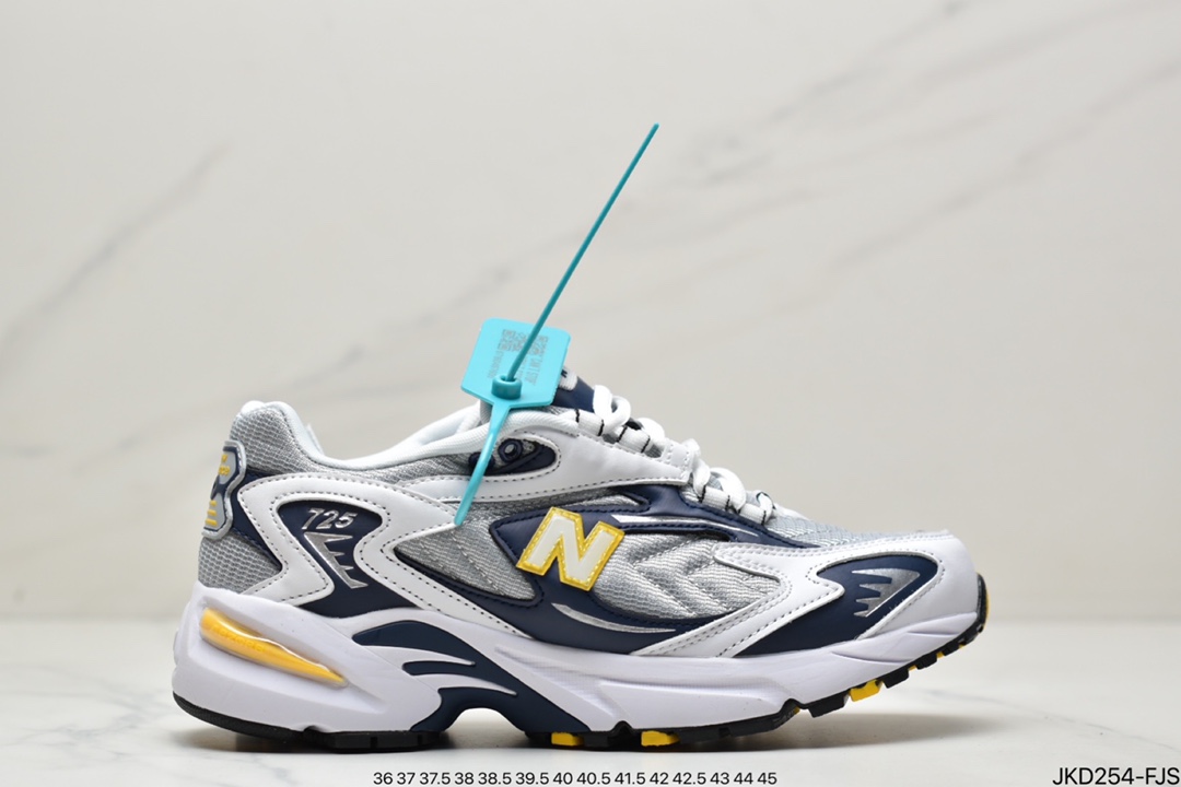 跑鞋, 新百伦, 慢跑鞋, New Balance - 新百伦New Balance ML725系列复古老爹风跑步休闲运动慢跑鞋“深灰红银”ML725F