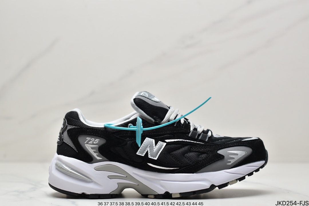 跑鞋, 新百伦, 慢跑鞋, New Balance - 新百伦New Balance ML725系列复古老爹风跑步休闲运动慢跑鞋“深灰红银”ML725F