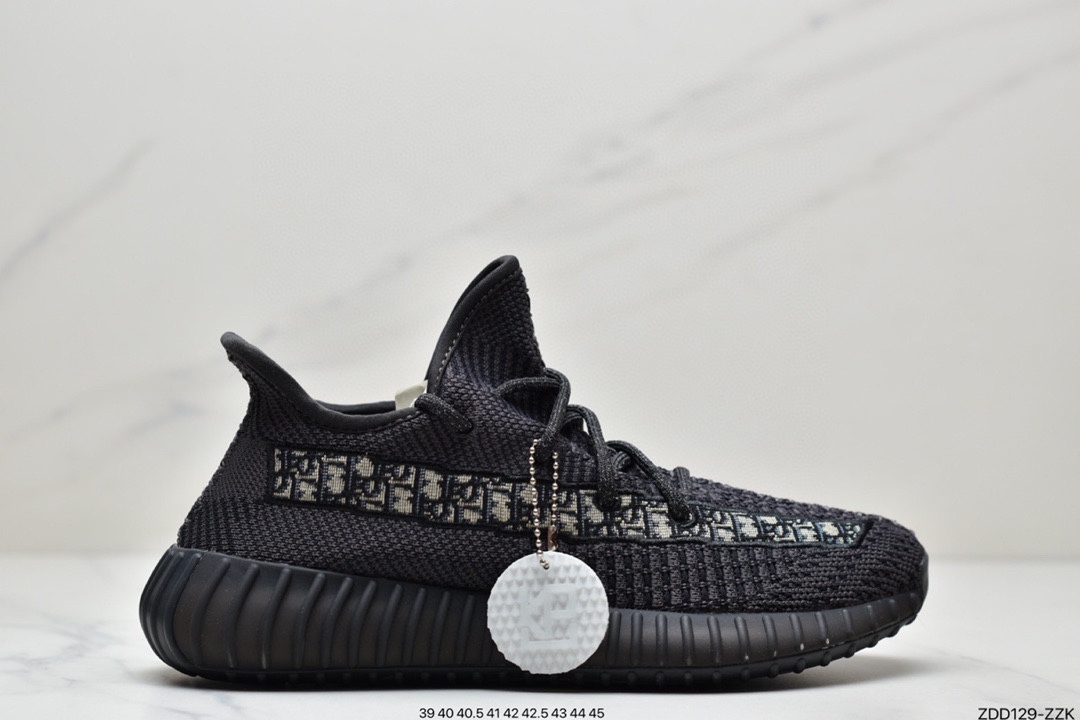 阿迪达斯Adidas Yeezy Boost DIOR 350V2 迪奥联名 百搭轻便爆米花中底休闲运动慢跑鞋