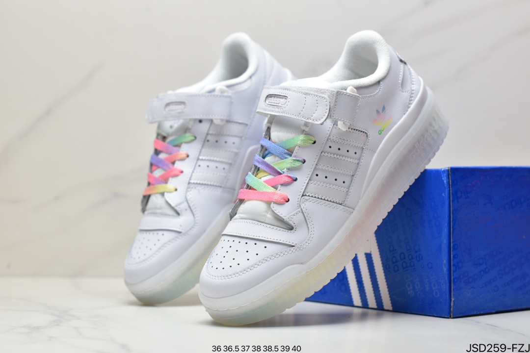 Originals, adidas Originals, Adidas - 阿迪达斯Adidas Originals Forum 84 Low 奶油 薰衣草adidas Originals Forum