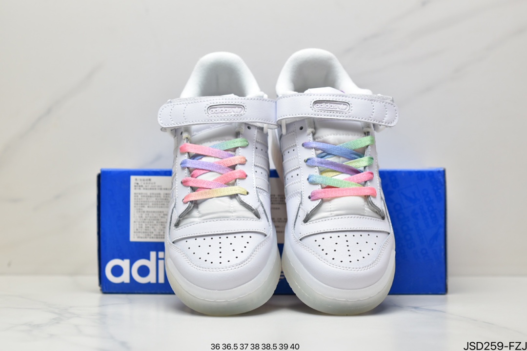 Originals, adidas Originals, Adidas - 阿迪达斯Adidas Originals Forum 84 Low 奶油 薰衣草adidas Originals Forum