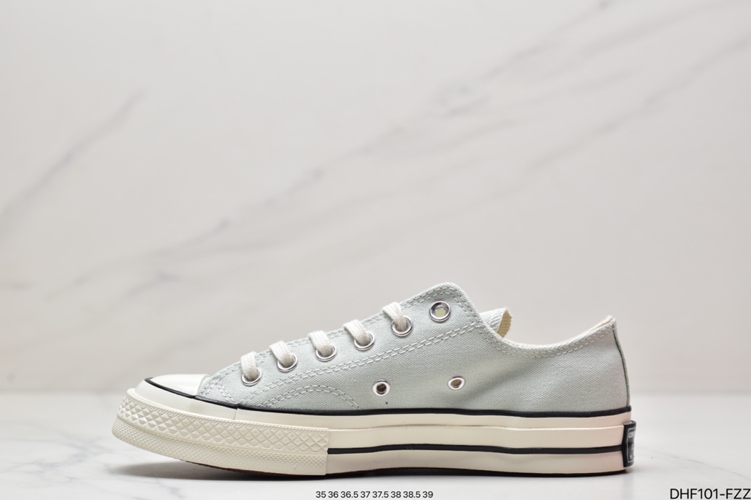 帆布鞋, 匡威, Converse Chuck Taylor, Converse Chuck, Converse, 1970S - 匡威Converse Chuck Taylor 1970s OX 三星黑标甜美女系复刻低帮帆布鞋