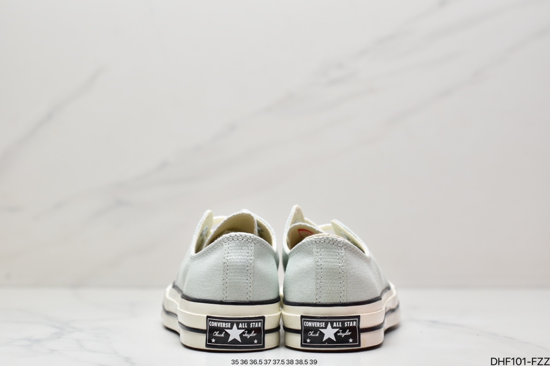 帆布鞋, 匡威, Converse Chuck Taylor, Converse Chuck, Converse, 1970S - 匡威Converse Chuck Taylor 1970s OX 三星黑标甜美女系复刻低帮帆布鞋