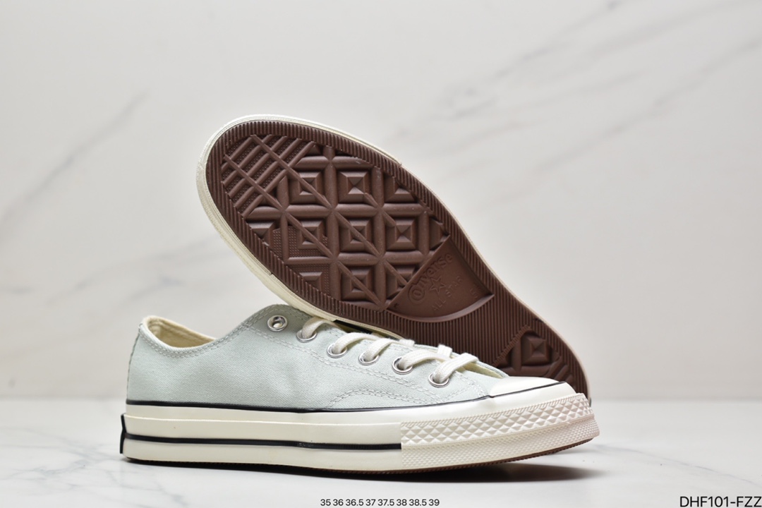 帆布鞋, 匡威, Converse Chuck Taylor, Converse Chuck, Converse, 1970S - 匡威Converse Chuck Taylor 1970s OX 三星黑标甜美女系复刻低帮帆布鞋