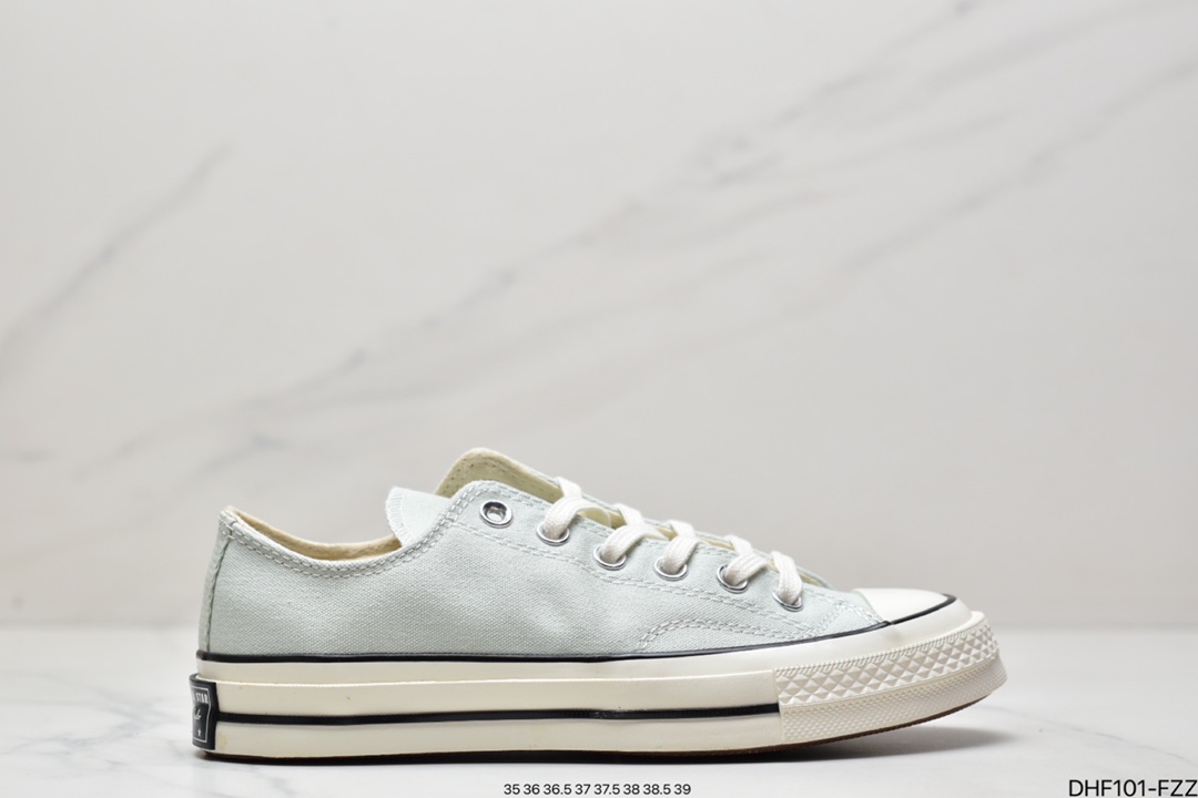 匡威Converse Chuck Taylor 1970s OX 三星黑标甜美女系复刻低帮帆布鞋