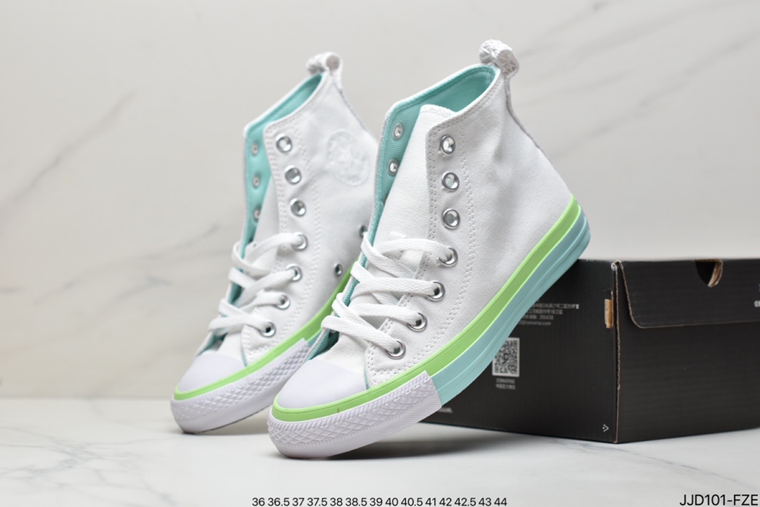 高帮板鞋, 高帮, 板鞋, converse all star, Converse - Converse All Star 夏日清新款高帮板鞋 A00543C