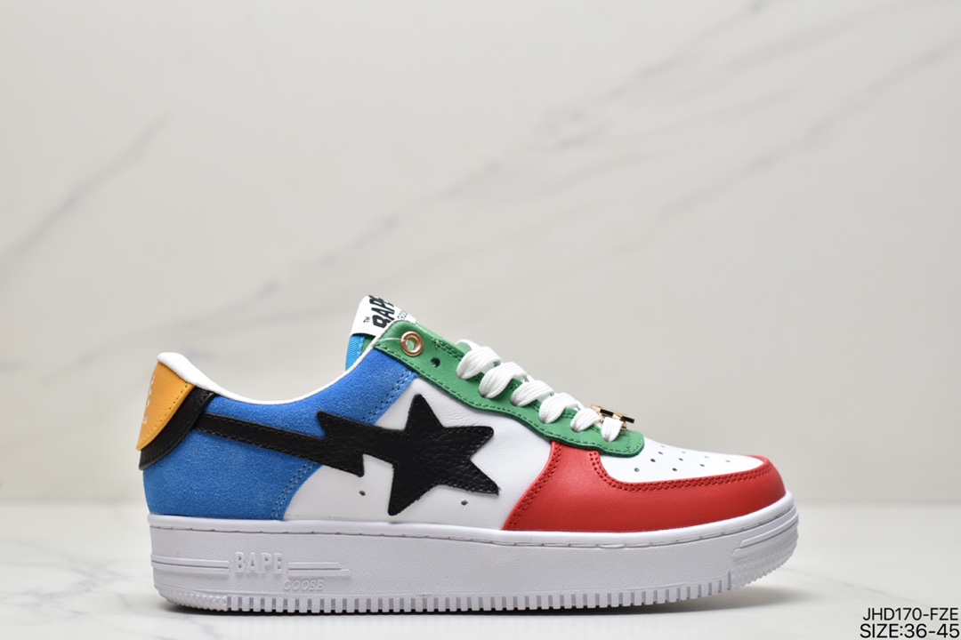 运动板鞋, 板鞋 - 王源同款 Bape Sta “Tokyo”经典百搭休闲运动板鞋