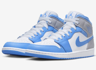 Air Jordan 1 Mid “University Blue”即将上市