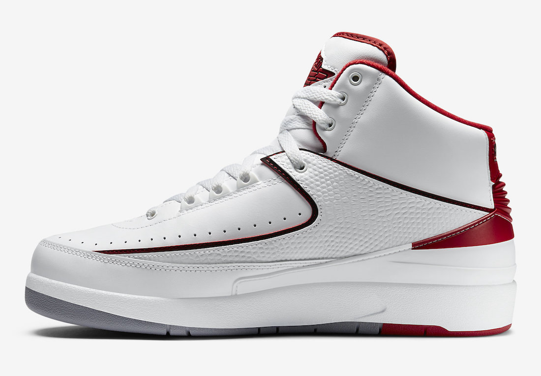 Air Jordan 2 Chicago Home White Red 2014 385475-102 Release Date