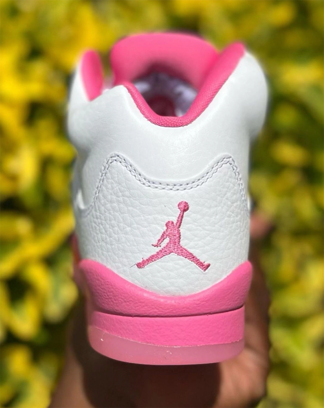 Air Jordan 5 GS White Pinksicle Safety Orange WNBA Release Date