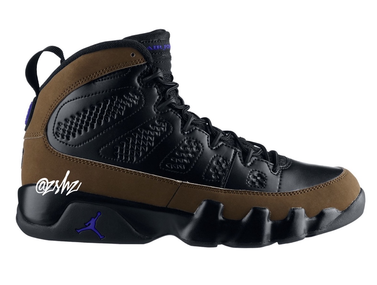 Air Jordan 9 Olive Concord CT8019-034 Release Date