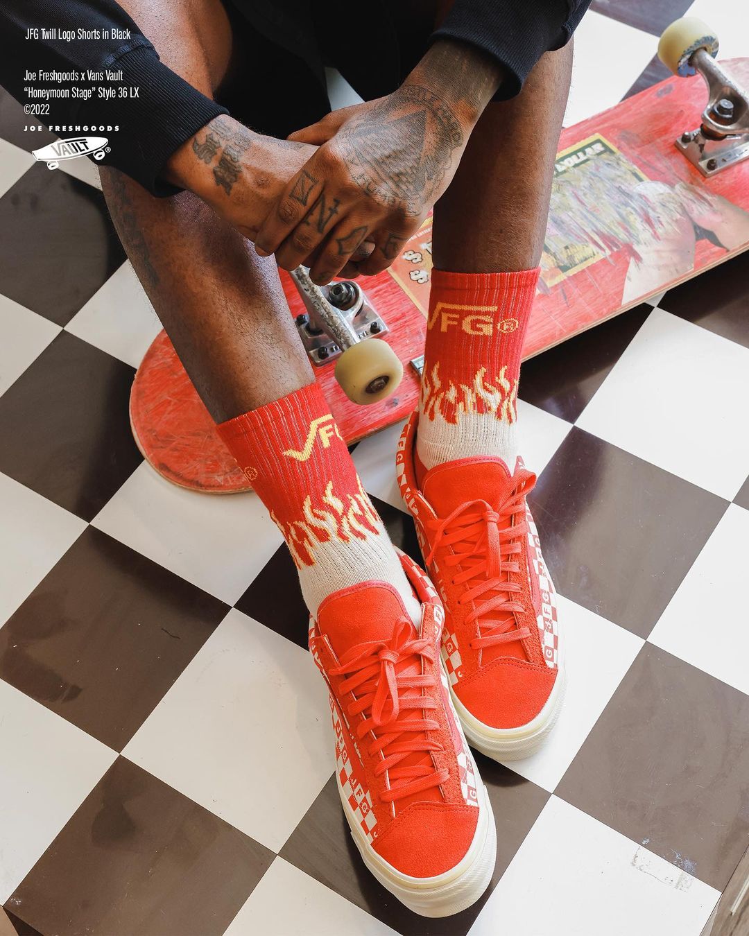 Joe Freshgoods Vans Style 36 LX Honeymoon Stage Release Date