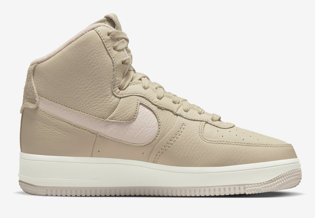 Nike Air Force 1 High Sculpt Sandrift Light Soft Pink DC3590-103 Release Date