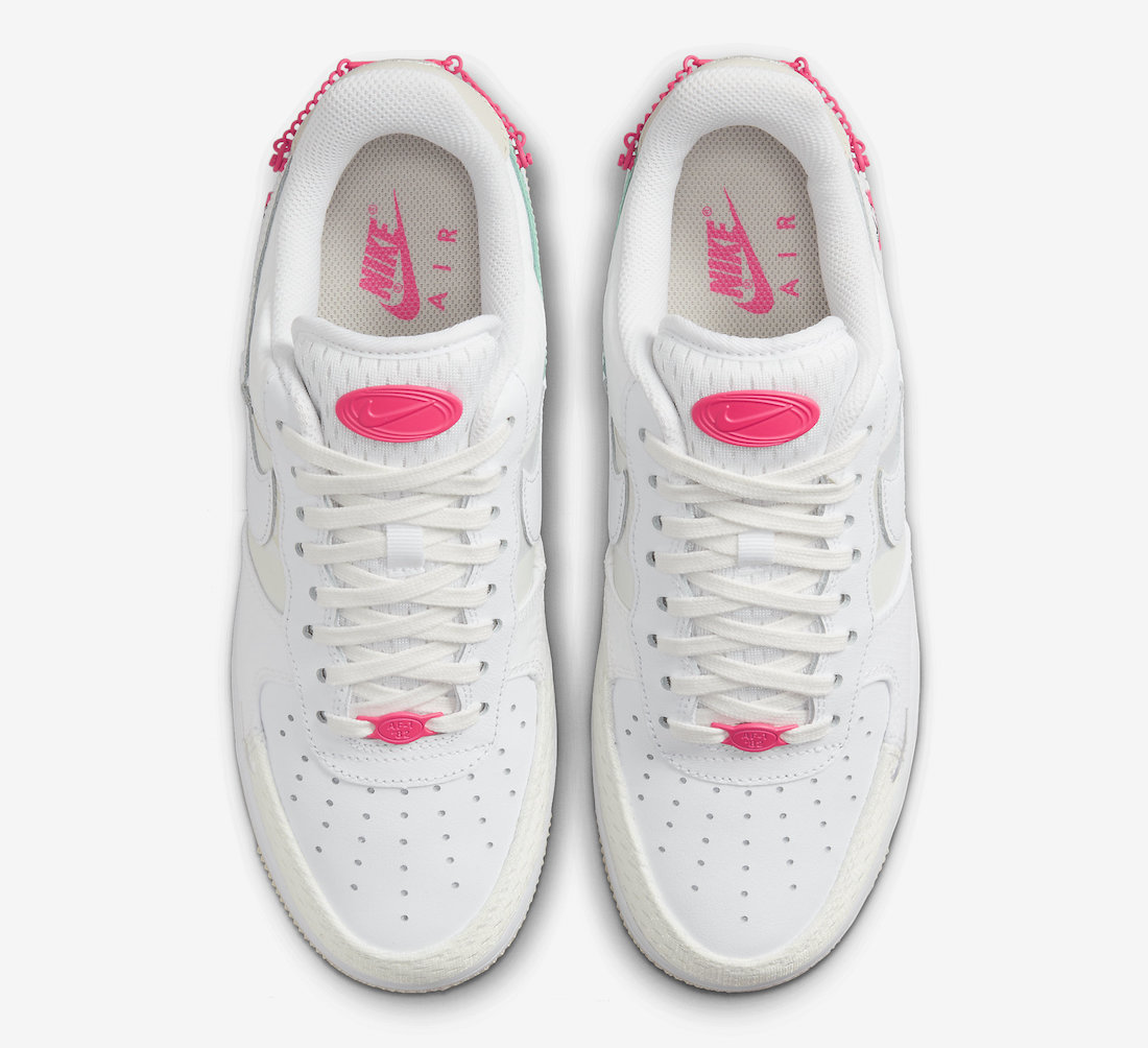 Nike Air Force 1 Low Pink Bling DX6061-111 Release Date