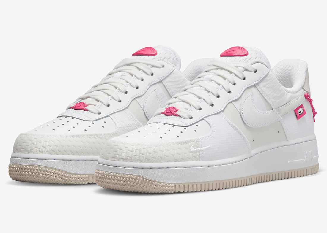 Nike Air Force 1 Low Pink Bling DX6061-111 Release Date