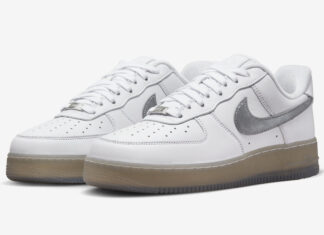 耐克Air Force 1 Low Premium “白色金属 “即将推出