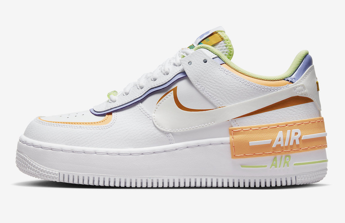 Nike Air Force 1 Shadow Multi-Color DX3718-100 Release Date